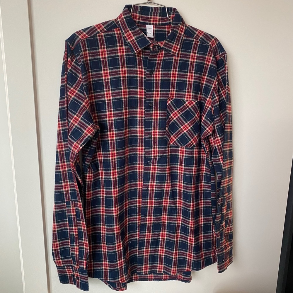 American Apparel Flannel L/S Button Up